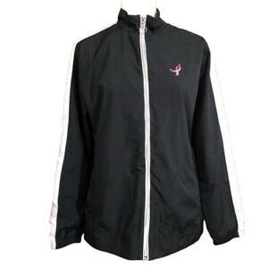 New Balance Warm-Up Jacket with Breast Cancer Ribbon | Women's Size Medium